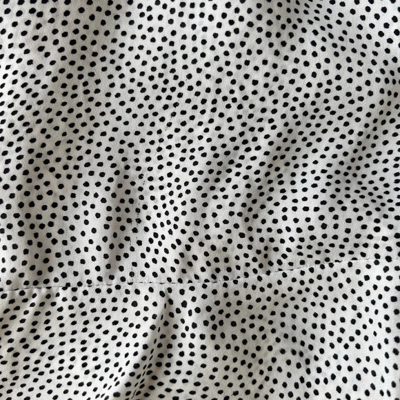 ALC Black and White Smocked Bubble Mini Skirt - Picture 9 of 10